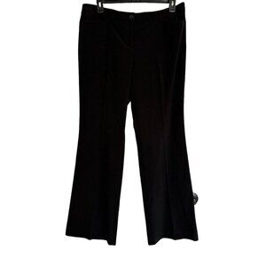 New York & Company Black City Stretch Wide Leg Greenwich Pants Size 16